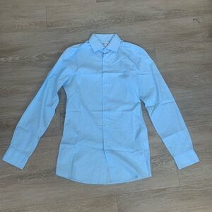 Bar III Sky Blue (NWT!) Slim Fit Stretch Dress Shirt Size S